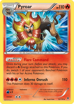 Pyroar Phantom Forces #12