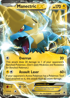 Manectric-EX Phantom Forces #23
