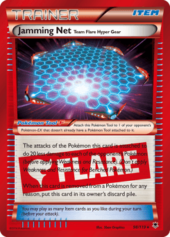 Jamming Net Team Flare Hyper Gear Phantom Forces #98