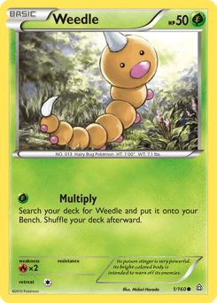 Weedle Primal Clash #1