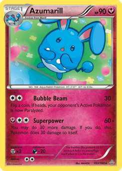 Azumarill Primal Clash #103