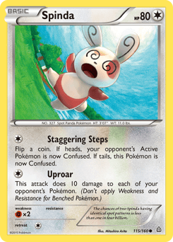Spinda Primal Clash #115