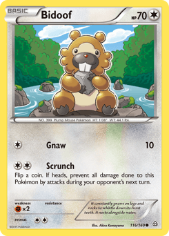 Bidoof Primal Clash #116