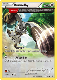 Bunnelby Primal Clash #121