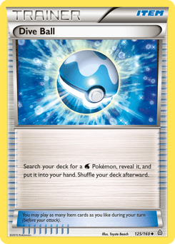Dive Ball Primal Clash #125