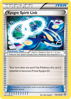 Kyogre Spirit Link Primal Clash #132