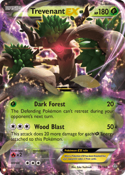 Trevenant-EX Primal Clash #19