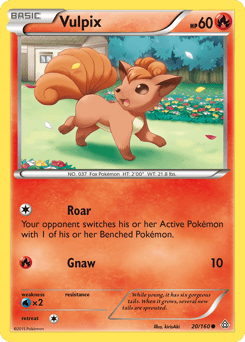Vulpix Primal Clash #20