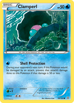 Clamperl Primal Clash #49