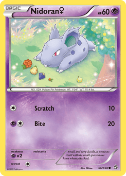 Nidoran ♀ Primal Clash #66