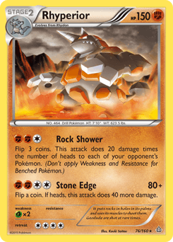 Rhyperior Primal Clash #76