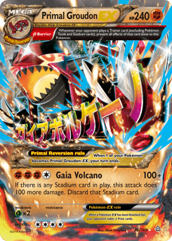 Primal Groudon-EX Primal Clash #86