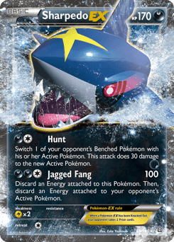 Sharpedo-EX Primal Clash #91
