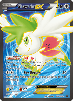 Shaymin-EX Roaring Skies #106