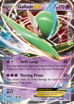 Gallade-EX Roaring Skies #34