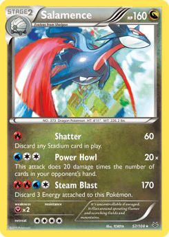 Salamence Roaring Skies #57