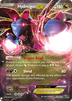 Hydreigon-EX Roaring Skies #62