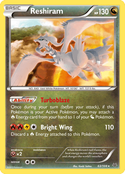 Reshiram Roaring Skies #63