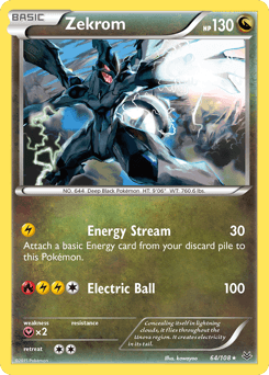 Zekrom Roaring Skies #64