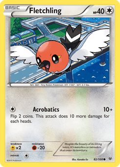 Fletchling Roaring Skies #82