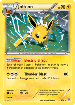 Jolteon Ancient Origins #26