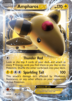 Ampharos-EX Ancient Origins #27