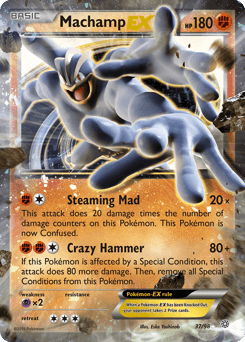 Machamp-EX Ancient Origins #37