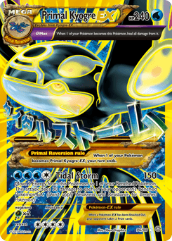Primal Kyogre-EX Ancient Origins #96