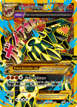 Primal Groudon-EX Ancient Origins #97