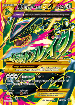 M Rayquaza-EX Ancient Origins #98