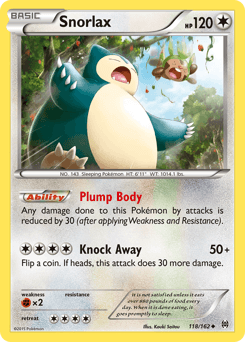 Snorlax BREAKthrough #118