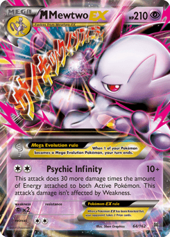 M Mewtwo-EX BREAKthrough #64