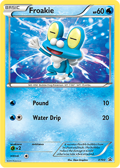 Froakie XY Black Star Promos #XY03