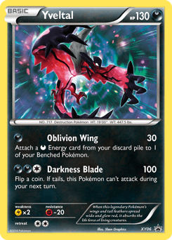 Yveltal XY Black Star Promos #XY06