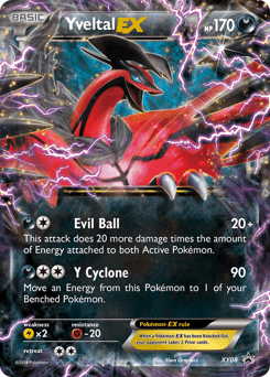 Yveltal-EX XY Black Star Promos #XY08