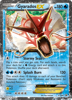 Gyarados-EX XY Black Star Promos #XY106