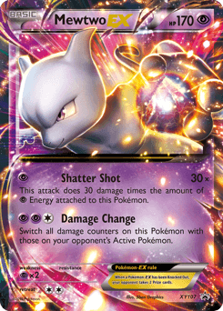 Mewtwo-EX XY Black Star Promos #XY107