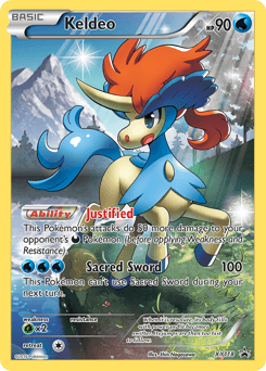 Keldeo XY Black Star Promos #XY118