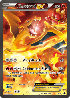 Charizard-EX XY Black Star Promos #XY121