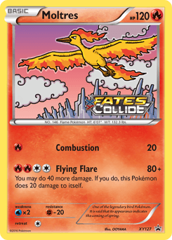 Moltres XY Black Star Promos #XY127