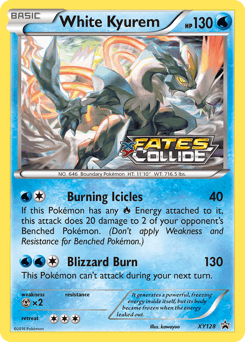 White Kyurem XY Black Star Promos #XY128