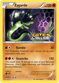 Zygarde XY Black Star Promos #XY129