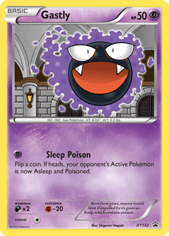 Gastly XY Black Star Promos #XY132