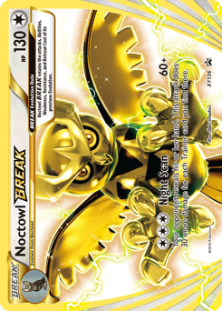 Noctowl BREAK XY Black Star Promos #XY136