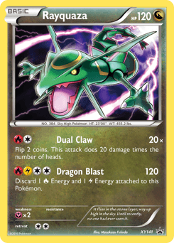 Rayquaza XY Black Star Promos #XY141