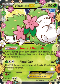 Shaymin-EX XY Black Star Promos #XY148