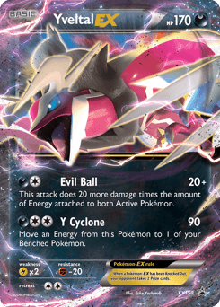 Yveltal-EX XY Black Star Promos #XY150