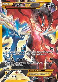 Yveltal-EX XY Black Star Promos #XY150a