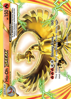 Ho-Oh BREAK XY Black Star Promos #XY154