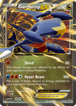Garchomp-EX XY Black Star Promos #XY167